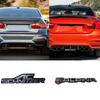 1 Stück 3D Aluminium Auto Seitenkotflügel Abzeichen Aufkleber, Heckklappen Emblem Aufkleber Auto Styling Aufkleber Zubehör