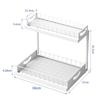 ZISIZ Double-Layer Pull-Out Storage Organizer