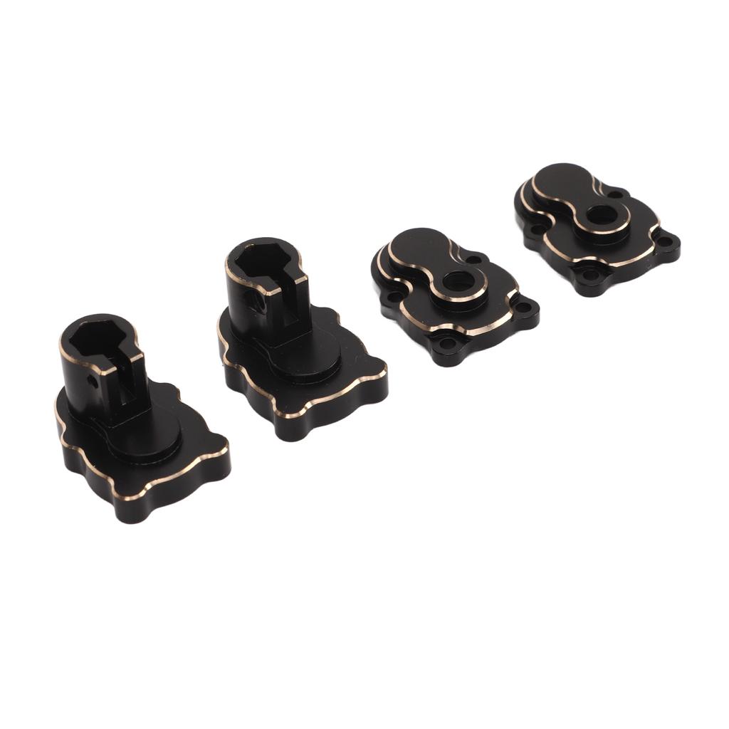 Brass Portal Axle High Polishing Precise Compact Black Fit For 124 FMS FCX24 Remote Control Car