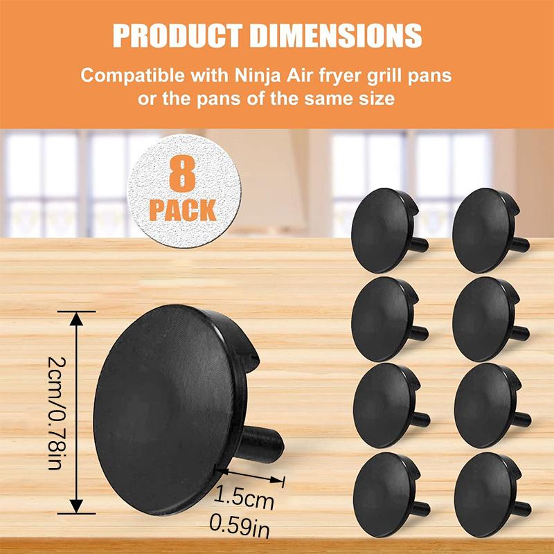 Резиновые бамперы для фритюрницы 4 шт. сменные резиновые наконечники для фритюрницы — фото 8