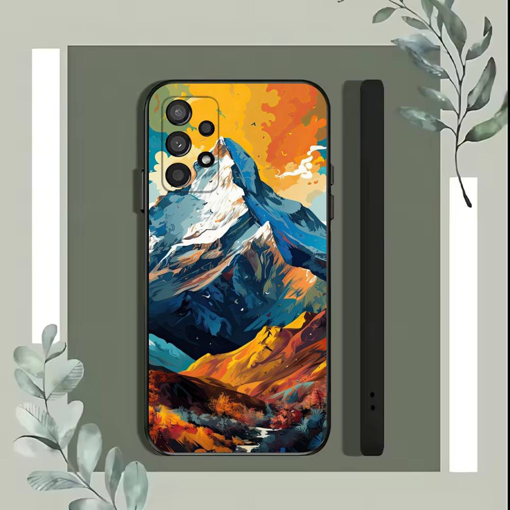 Sacred Mount Everest   Phone Case For Samsung S25,S24,S21,S22,S23,S30,Ultra,S20,Plus,Fe,Lite,5G Black Cover