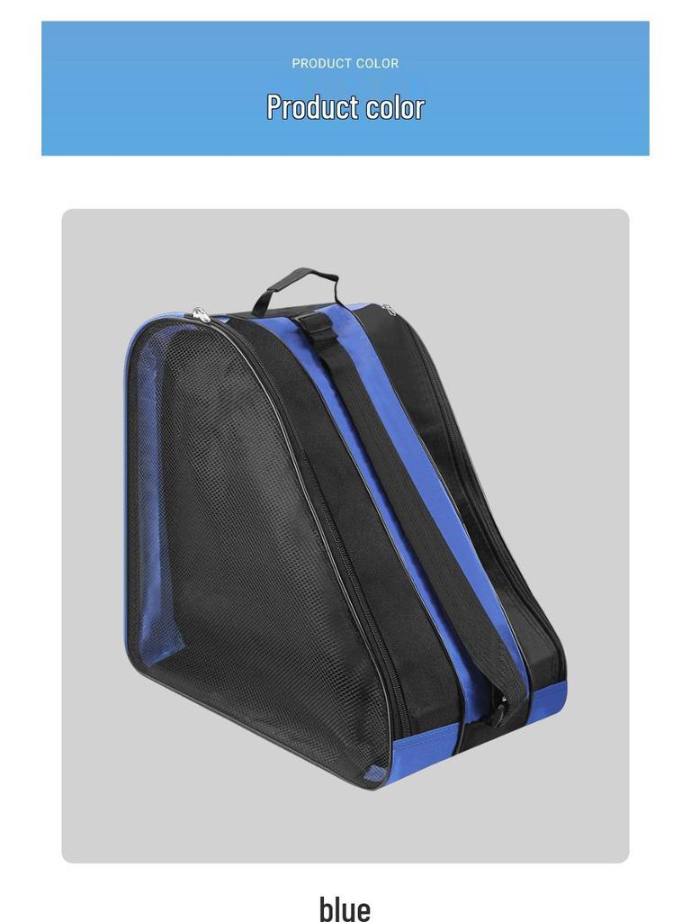 Triangular Skate Backpack for Kids and Adults - Suitable for Ice Skates and Inline Skates