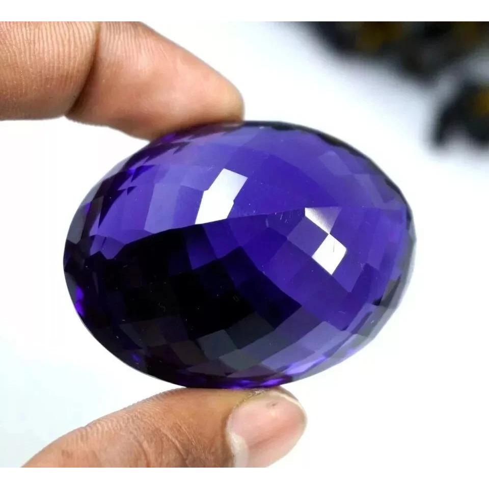 Natural 300 Ct Brazilian Blue Topaz Oval Cut Certified Loose Gemstone