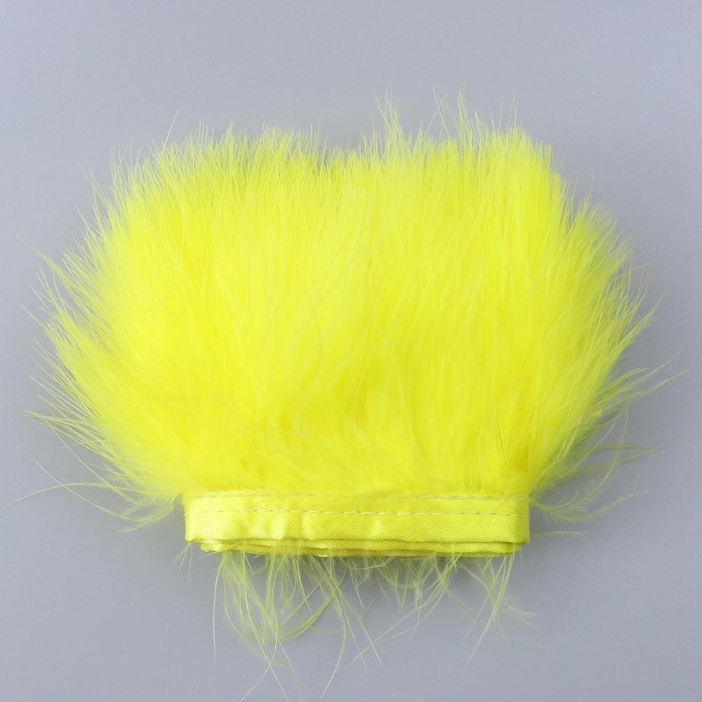 1Meters Furry Turkey Feathers Trim Ribbon White Natural Plumes For Traditional Holiday Dress Sewing Plumas Accessories