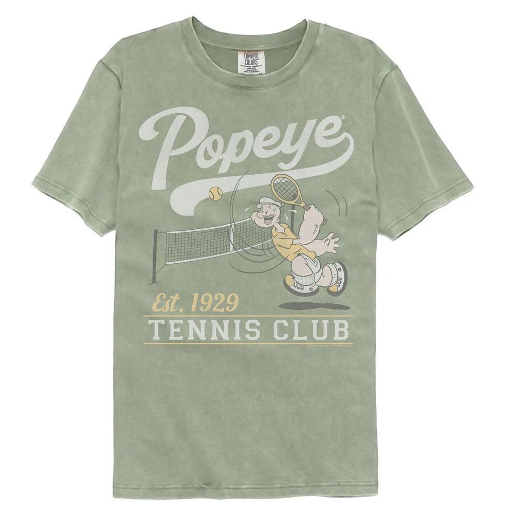 Popeye Tennis Club Est 1929 Sandstone Comfort Colors Comics Shirt 140