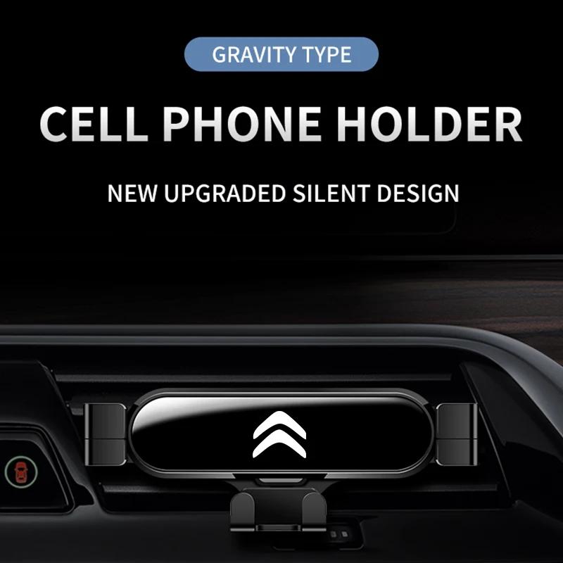 APG1 Gravity Car Phone Holder Mobile Stand GPS Support Mount For Citroen C4 C3 C5 C1 C2 C6 VTS C4L DS3 DS4 DS5 Grand Berlingo