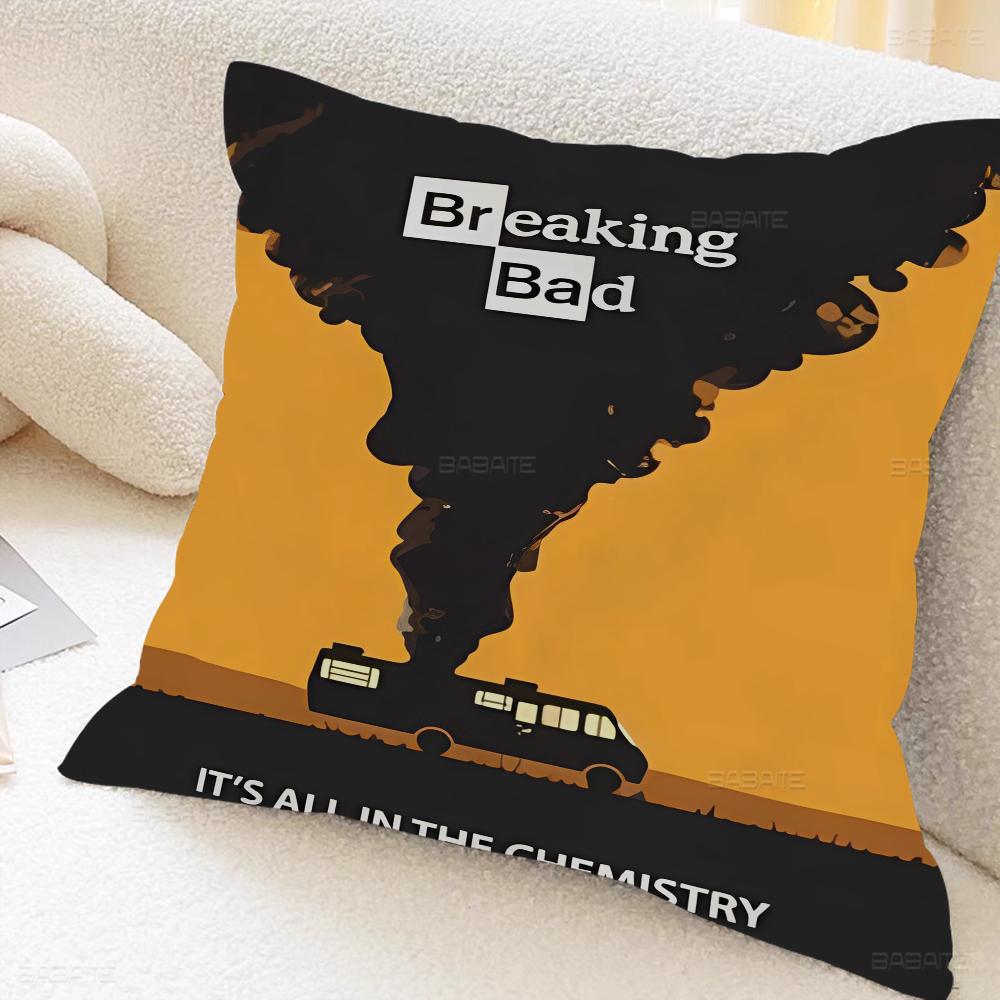 TV Show B-Break Ing B-bad Pillowcase Toon Gift Cushion Cover Bedroom Home Sofa Chair Seat Decor Pillow Case