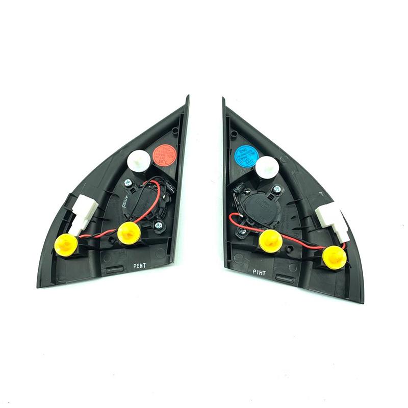 Для Solaris 2011-2016 Автомобильные твитеры Аудио Авто Черные треугольные головные динамики твитер рупорные динамики твитер