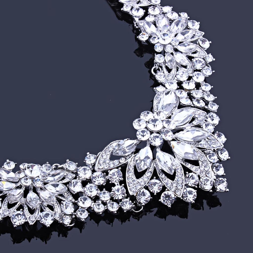 Belly Ballroom Silver [J's Select] Dance, Dance, Ladies, Party, Necklace, Earrings,