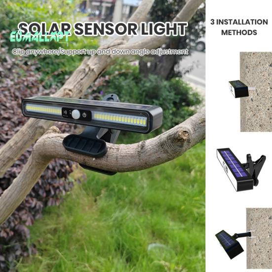 

Солнечная ландшафтная светодиодная лампа Водонепроницаемый декоративный лестничный зажим Свет Индукционный солнечный свет Настенный подвесной светильник Домашний Наружный сад Осветительное оборудование