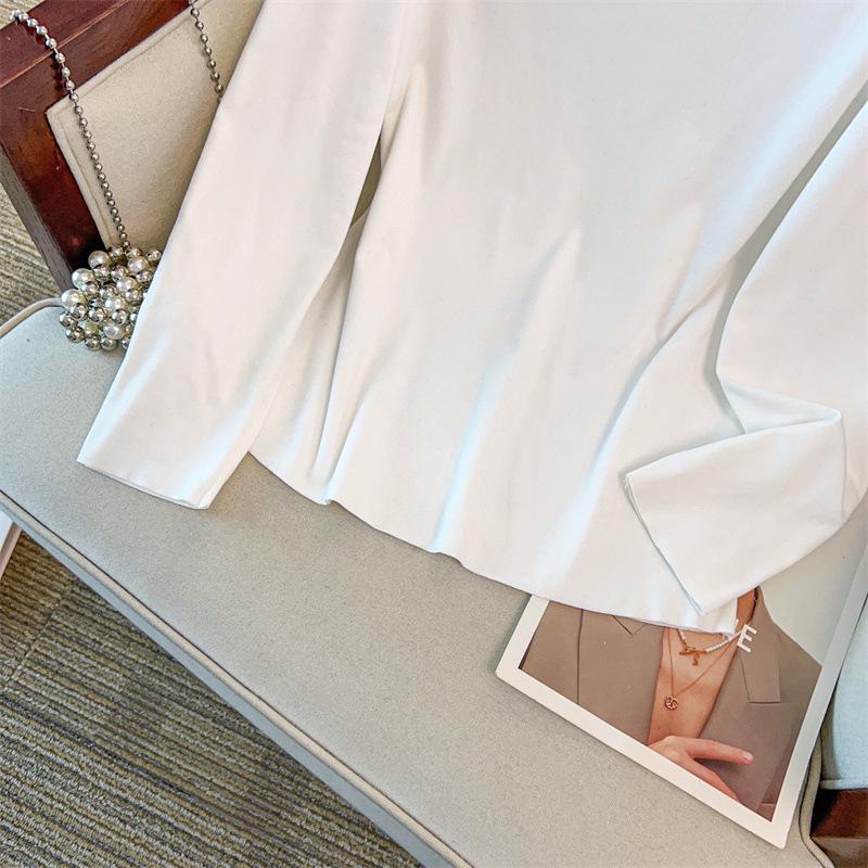 Plus-Size Women's Double-Sided Fleece Thermal Base Layer with Half-High Collar (200-300 Jin)