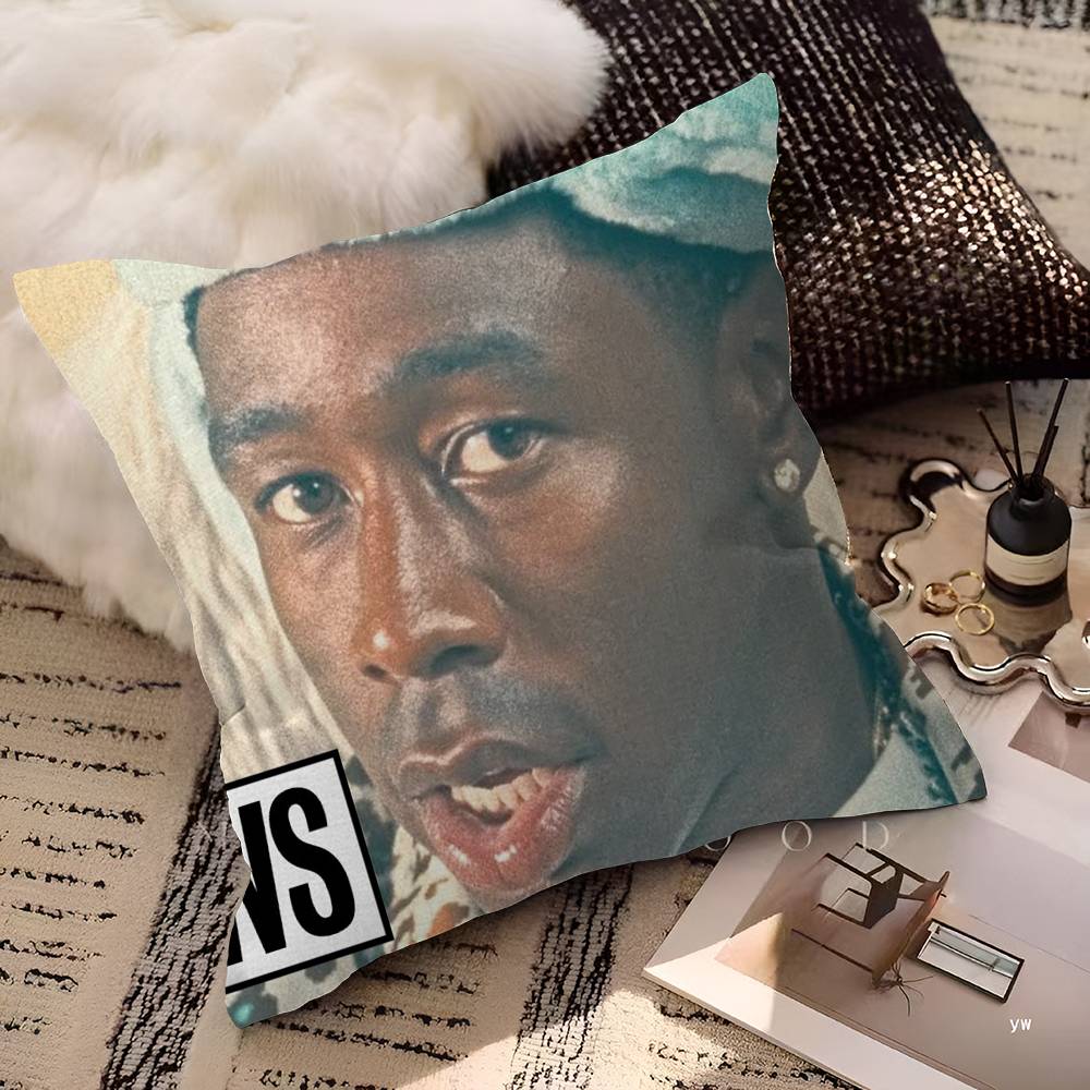 

Rapper T-Tyler T-The C-Creator Pillow Cover Design Cushion Cover Decor Holiday Decorati 30cmx30cm