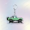 Vintage Classic Old Truck Keychains for Accessories Jewelry Retro Vector Car Keyrings Fans Friends Gifts