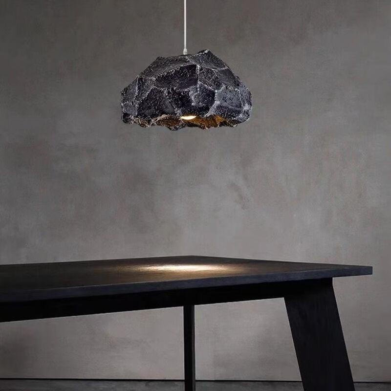 Wabi-Sabi Style Rock Pendant Light