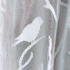 Sturdy Lace Window Panel Breathable Dustproof Designs Easy Installation Home Decoration