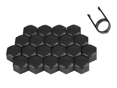 Screw Covers 17", Black, 20 Pcs.