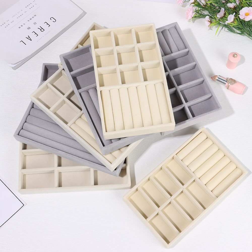 Ornaments Organizer Rotating Jewelry Box Earring Holder Jewelry Accessory Bracelets Rings Storage