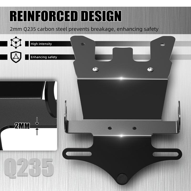 Motorcycle Tail Tidy for Honda CRF1100L Africa Twin/Adv Sports 2020-2025 Rear Fender Eliminator License Plate Holder Bracket