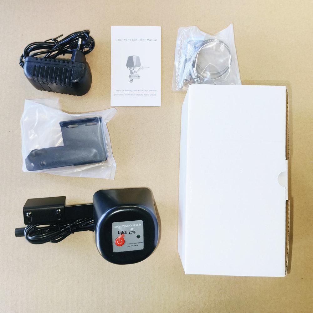 Умный контроллер клапана WiFi для граффити: Дистанционное управление клапанами воды и газа