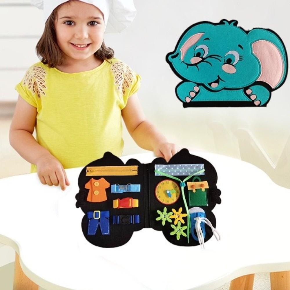Hand Exercise Kids Montessori Toy Dressing Board Sensory Toy Early Education Toy  Gift for Kids
