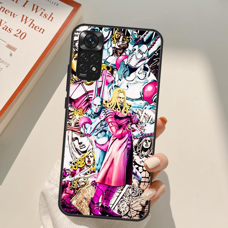 

Валентайн D4C JoJo s Bizarre SBR Для Redmi 10A 10C 9A 9C 9T K40 K50 Игровой Чехол Для Телефона Для Redmi Note 11S 10S 9S 9 10 11 Pro Redmi Note 11 Pro