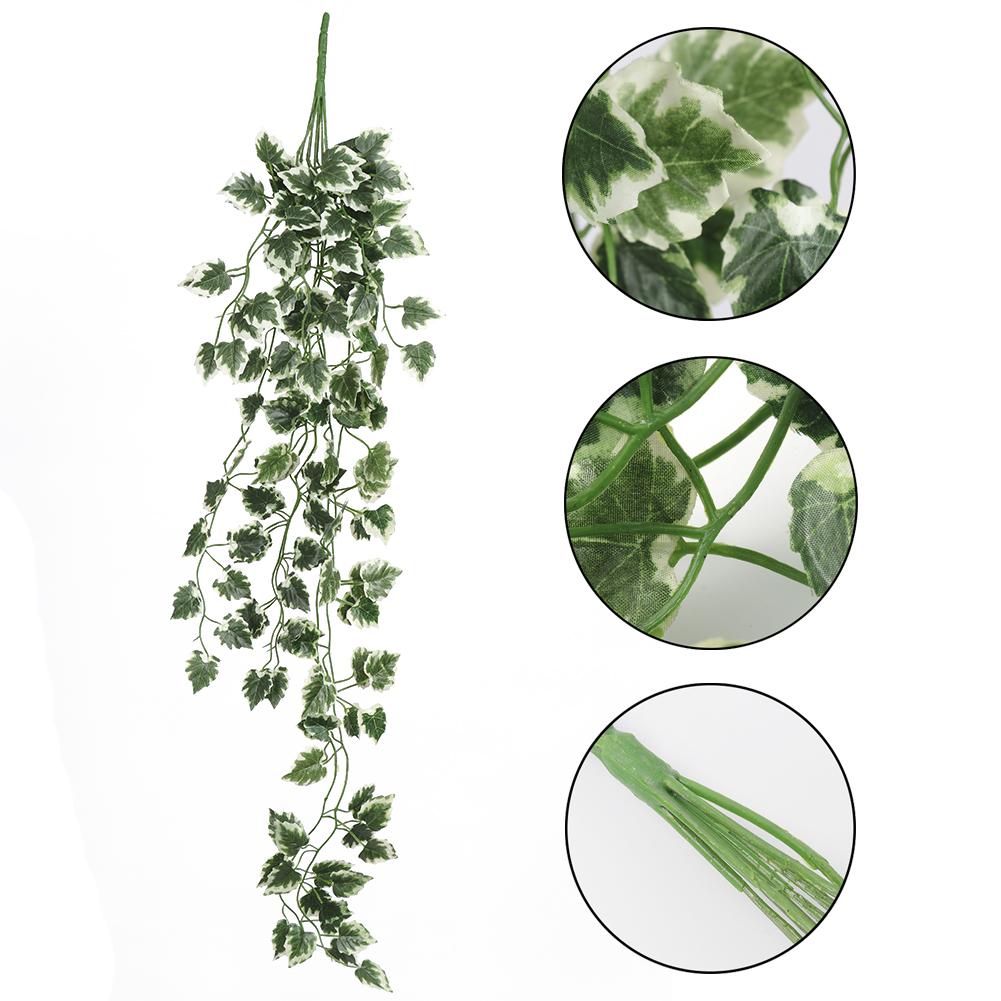 Artificial Eucalyptus Leaf Rattan Fake Hanging Plant Faux Greenary for Outdoor Wedding Party Home Decor