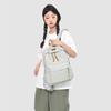 Schoolbag Simple Style Black Backpack Female College Student Commuting Large Capacity Lightweight Computer Bag Fashion Backpack Schoolbag