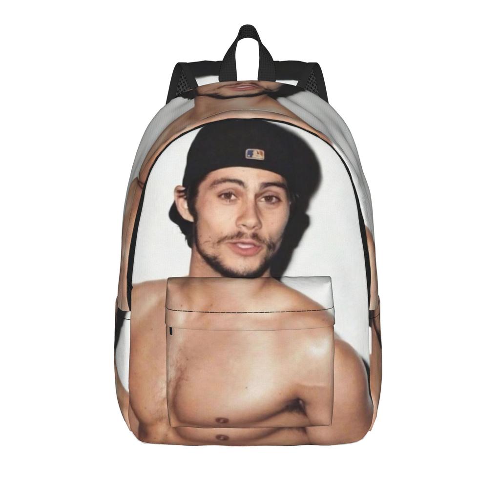 Dylan Obrien Actor Style Knapsack Lightweight High School Work Daily Pack for Men Women Laptop Computer Carry Carrier
