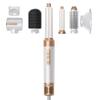Professional Detachable Interchangeable Ionic 1400W 3-Speed Electric Hair Styler Set Straightening Drying Hot Air Brush