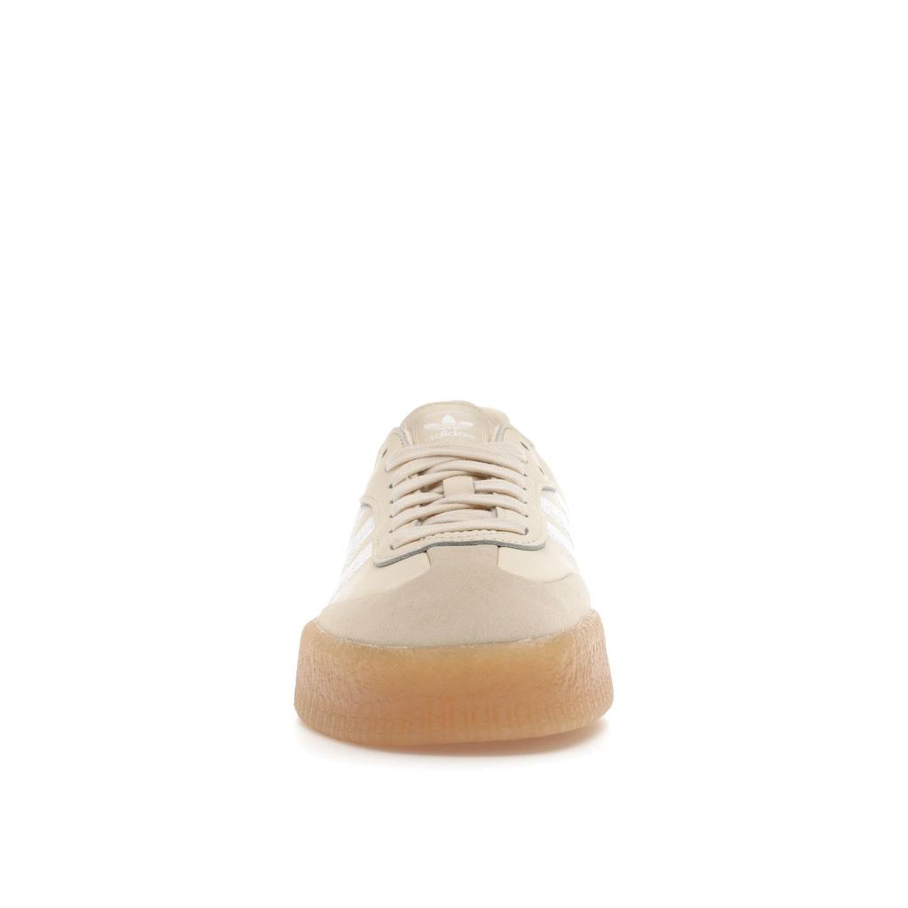 Adidas Sambae Wonder White Silver Metallic Gum Women Sneakers Cream Cloud-White ID0434