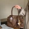 Retro Briefcase Bag Female Large-capacity Texture All-match Simple Niche Design Portable One-shoulder Tote Bag