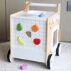 Children's Wooden Simulation Multi-functional Kitchen Trolley Puzzle Play House Toys