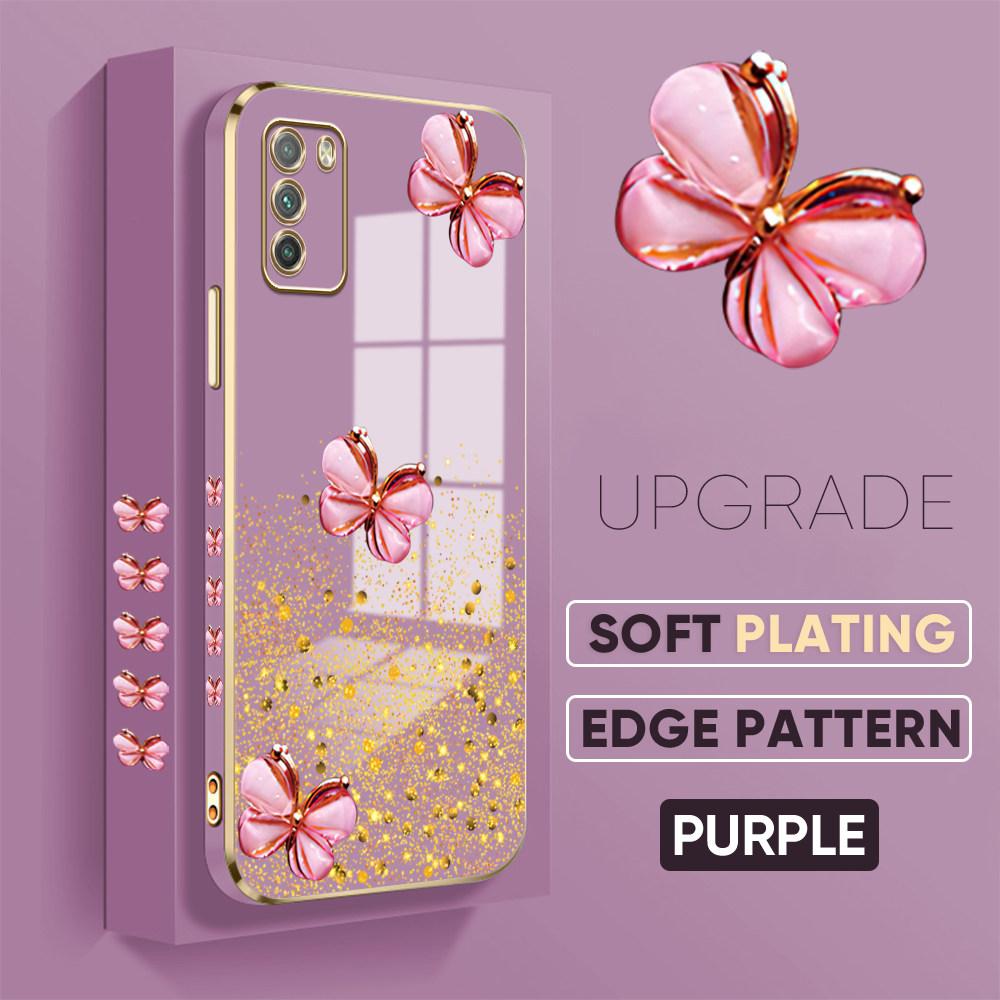 Barevné vzory tisku Pouzdro se čtvercovým vzorem na hraně Pokovené pouzdro na telefon Luxusní měkké pouzdro na telefon pro Huawei Honor Xiaomi Redmi