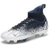 Mens Soccer Cleats Shoes Youth Breathable Athletics Football Boots Outdoor Firm Ground Turf Training Sneakers