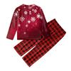 Christmas Prints Family Matching Long Sleeve Tops+Pants Set Family Matching Sets