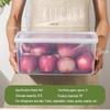 ZISIZ Plastic Transparent Food Storage Container