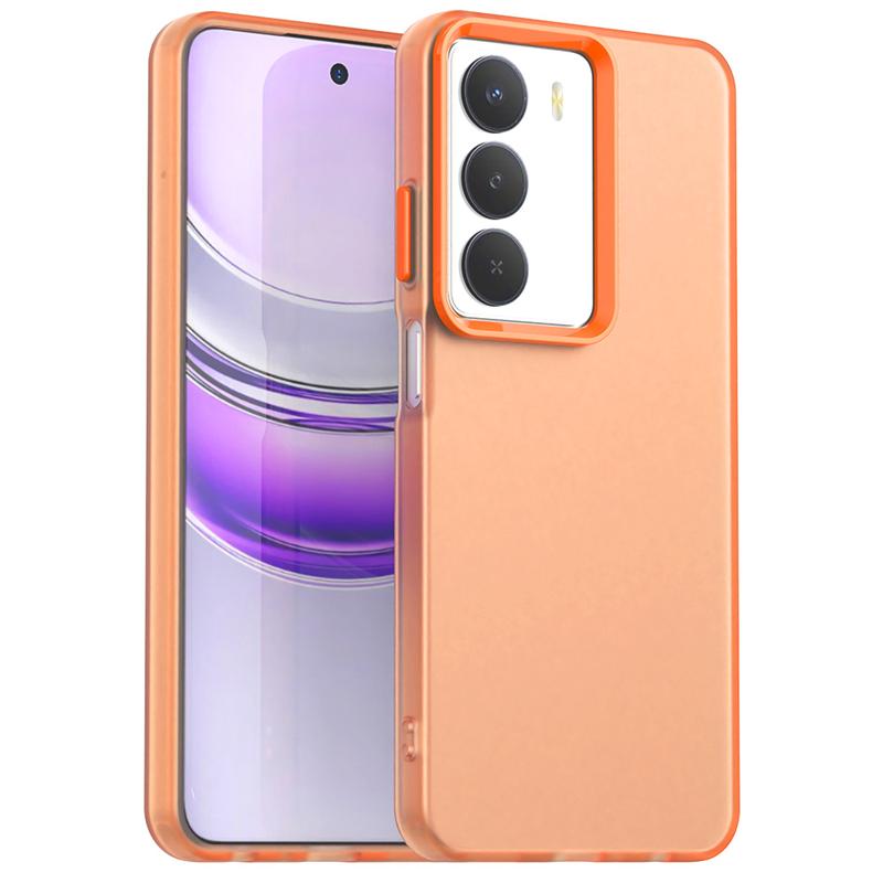 Anti-Drop Candy Color Case For Realme C71 C73 Matte PC Transparent Back Case For Realme C71 Cover For Realme C71 Case 6.67 inch