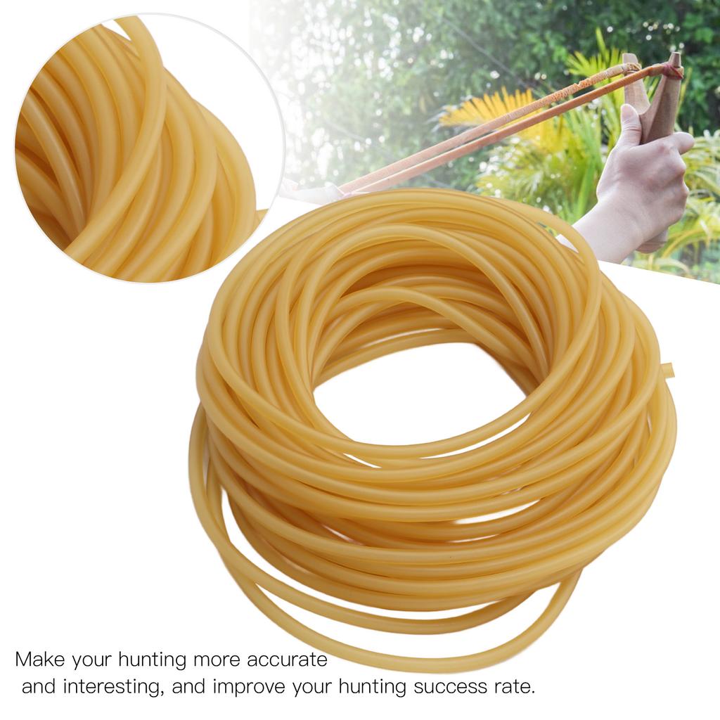 Q1632 Latex Rubber Band Tube  Catapult with Elastic Natural Latex Rubber Band Tube  Accessories