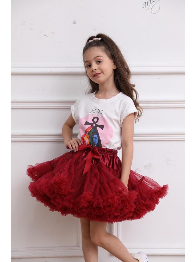 European & American Girls' Princess Tutu Skirt - Half, Lolita, Boneless Design