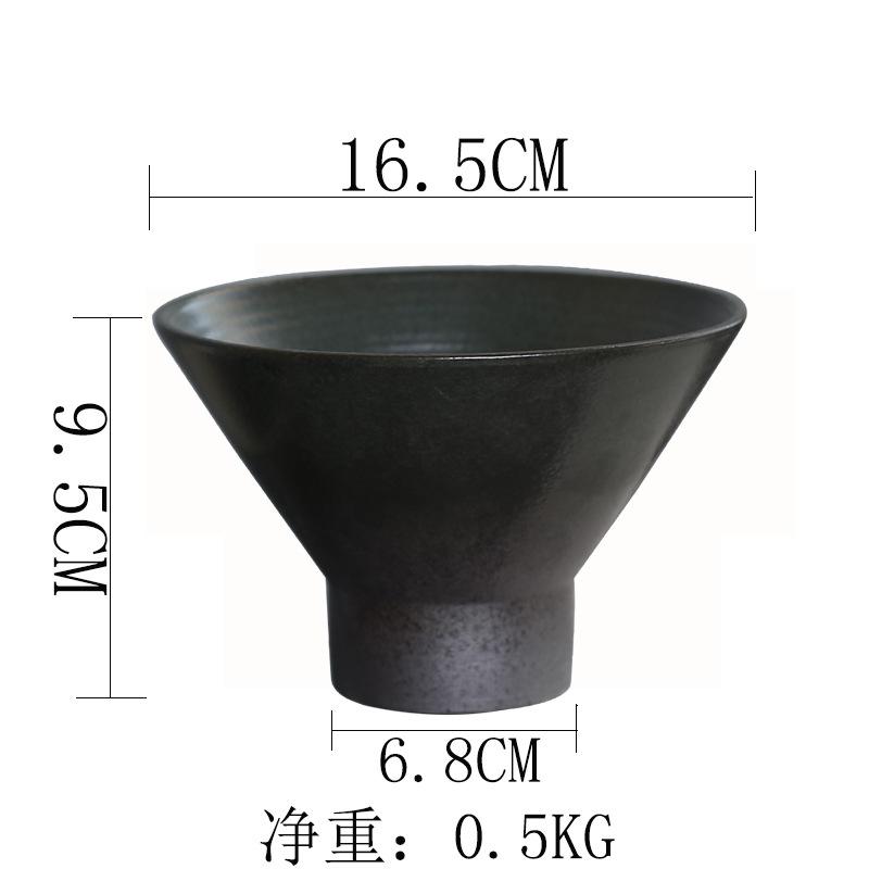 Copper Coin Grass Hydroponic Landscaping Flower Pot Ceramic Creative Simple Narcissus Kiln Change Retro Non-Porous Pot Indoor Household