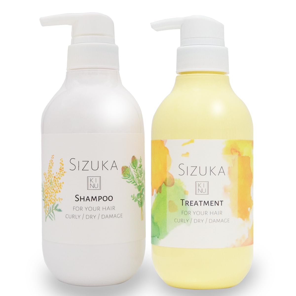 

Azstyle SIZUKA KINU Восстановление повреждений Не накапливается Средство против пушистости Содержит кератин Набор шампуня и кондиционера Shizuka Kinu для выпрямления волос по 400 мл