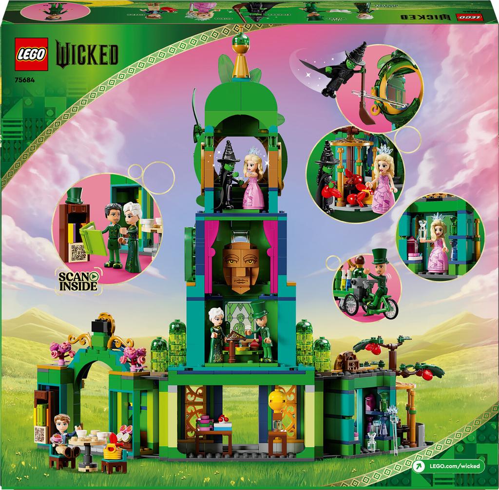 LEGO конструктор Дом Wicked – Добро пожаловать в Изумрудный город (75684)