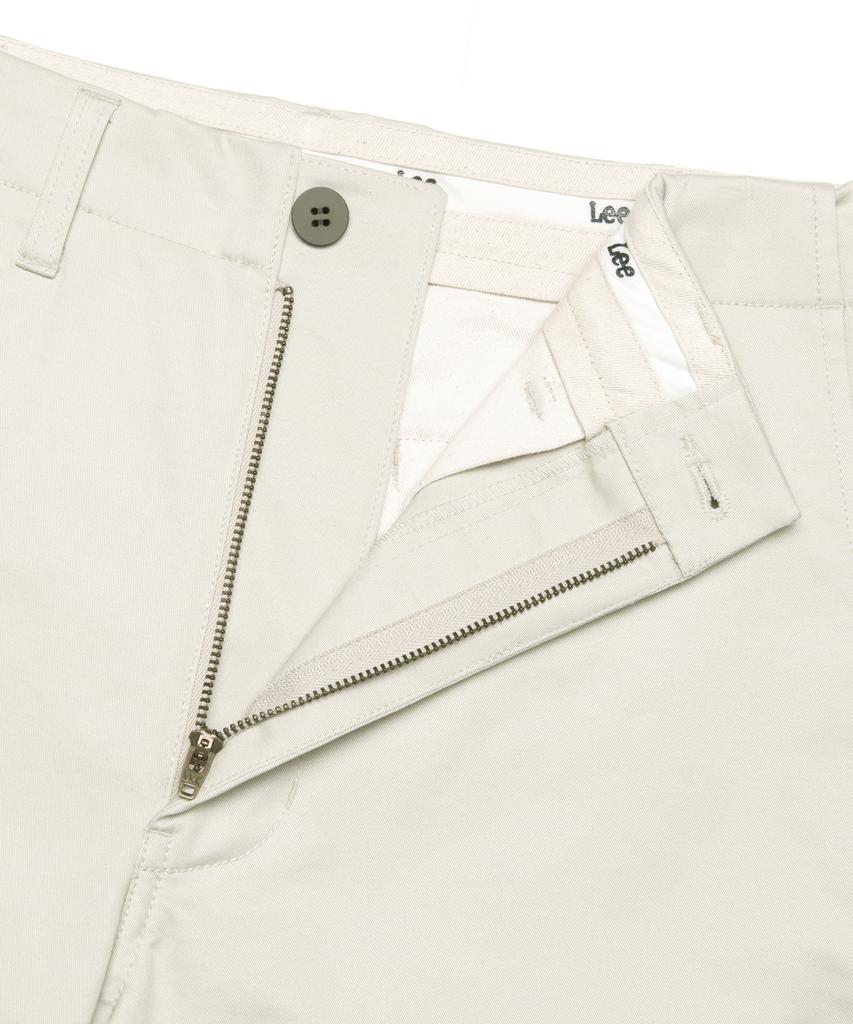 LEE Cotton Tapered Chino Pants Ivory