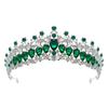 Luxury Zinc Zinc Alloy Princess Crown Shiny Bridal Headwear Trendy Girls Party Headbands  Themed Parties