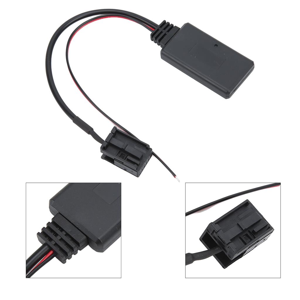 Bluetooth 5.0 Aux Cable Adapter Wireless Audio Adatper Replacement for Opel Agila Antara Astra