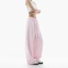 ICH MODE Women's Summer Cooling Wide-Leg Drawstring Pants