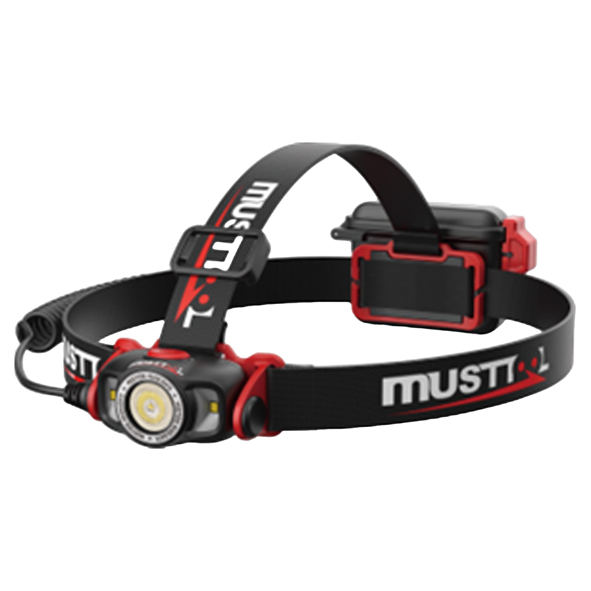 

MUSTTOOL Hybrid Wide Maximum Brightness Product Headlight, Beam, 500lm, Number MHL-LW500RD