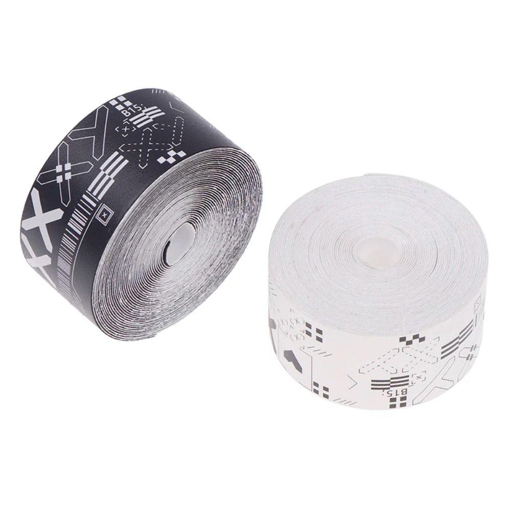Reduce Impact Tennis Protective Tape Scratch Prevent Racket Head Sticker  Outdoor Sports