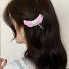 Stylish Hairpin With Soft Padded Wing Delicate Metalwork Hairpin Animen Style Hair Clip For Casual Or Prom Occasion