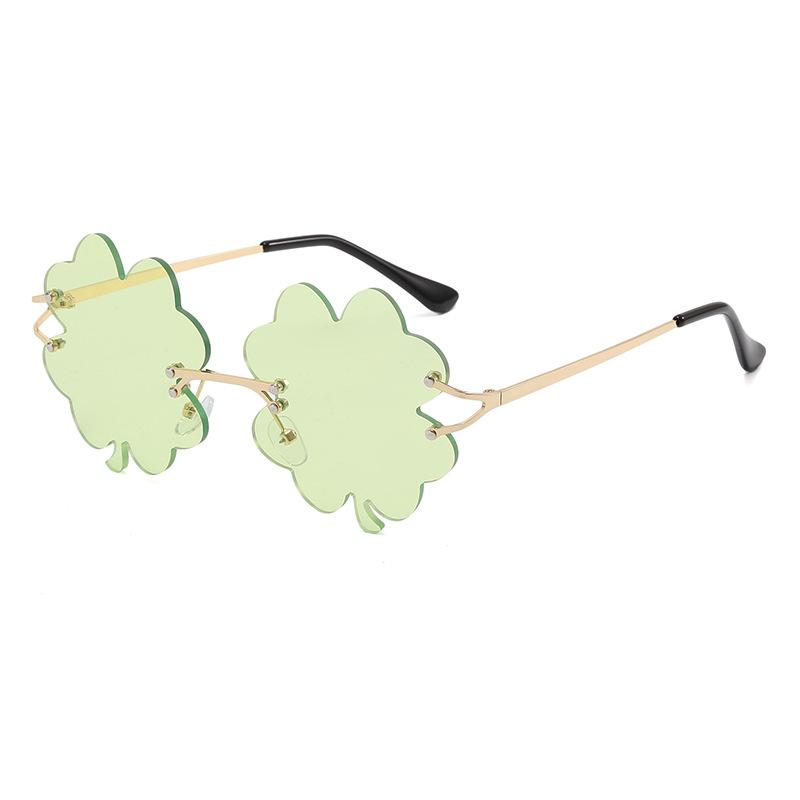 Party Club Stylish Rimless Sunglasses for Women Men European American Designer Unisex Fashion Sun Glasses